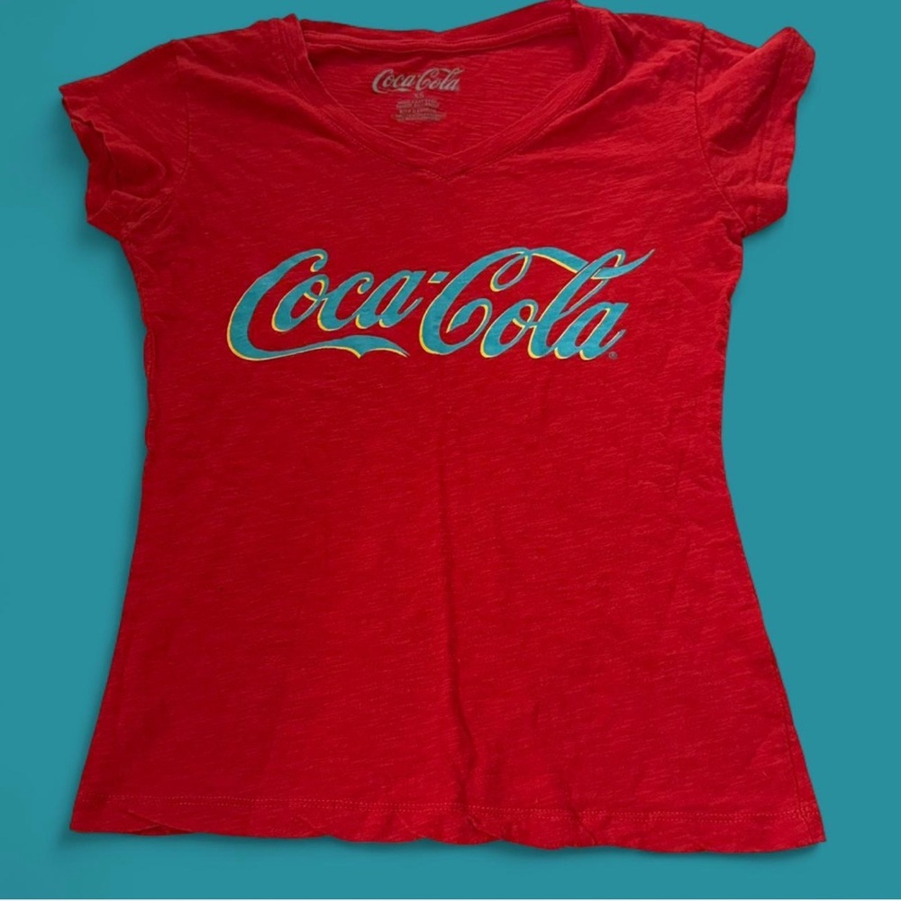 Coca Cola Women's Vibrant Red Tee